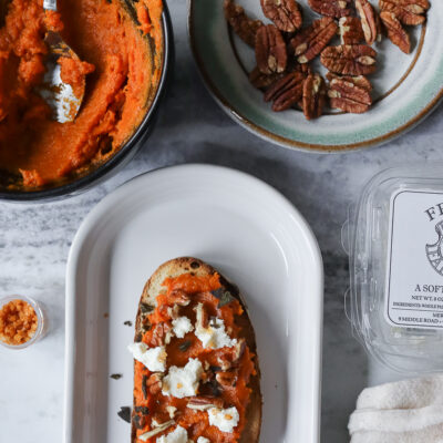 Autumn Squash Toast