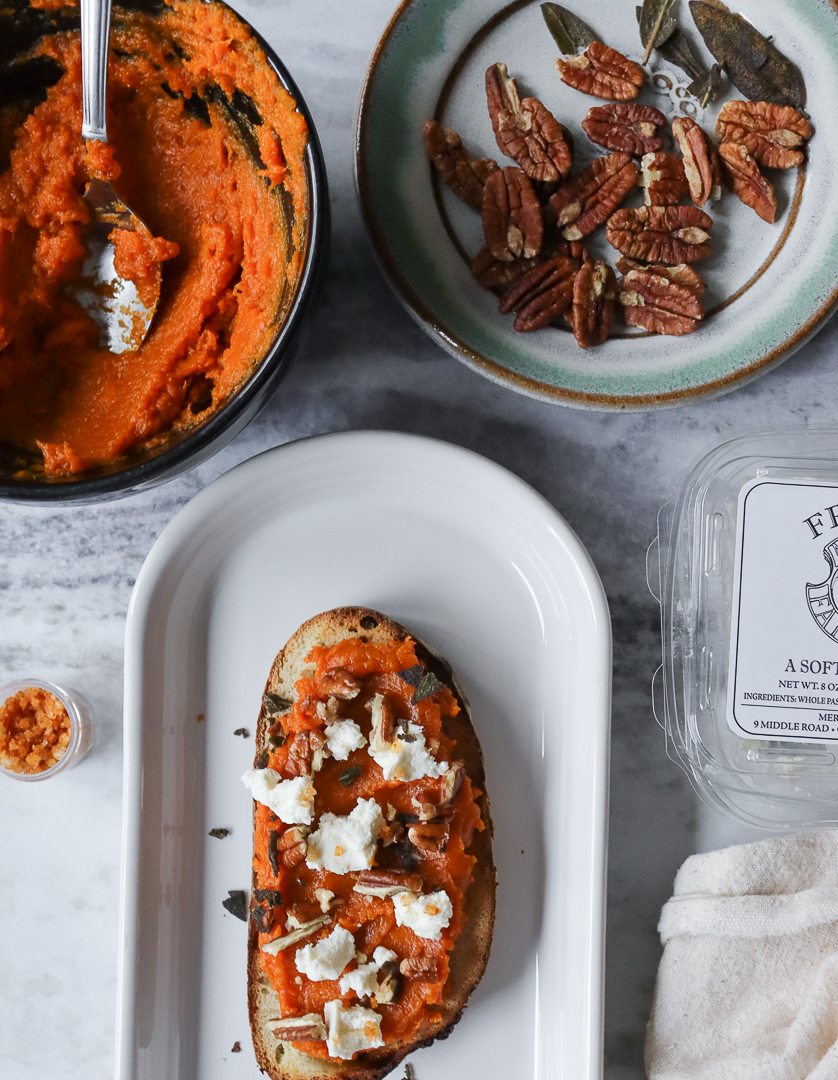 Winter Squash Toast