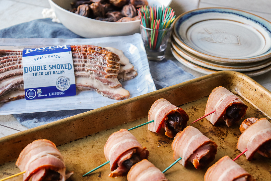 Bacon Wrapped Dates