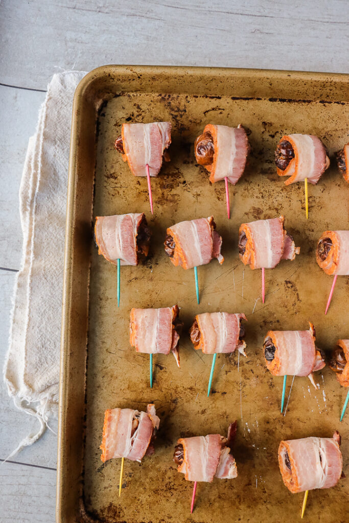 Bacon Wrapped Dates