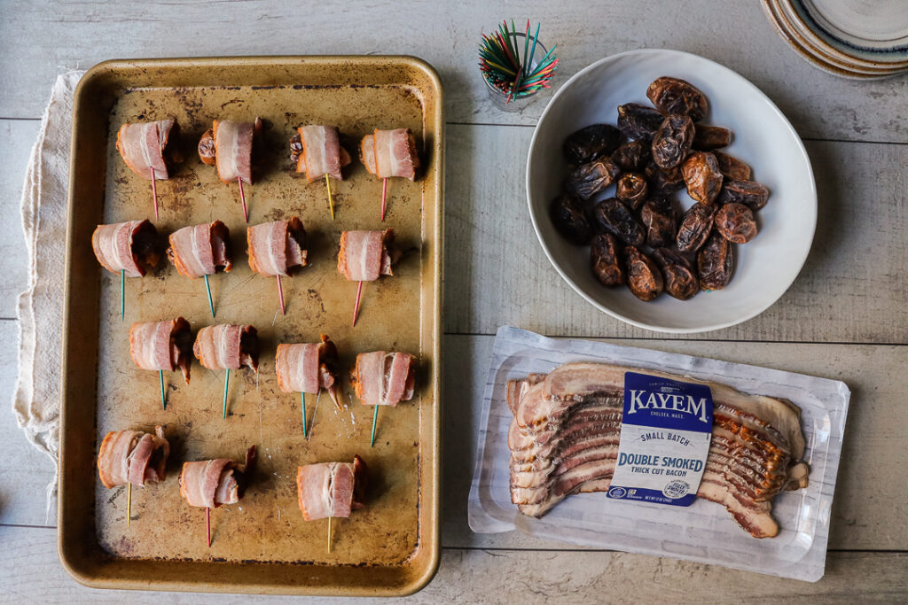 Bacon Wrapped Dates