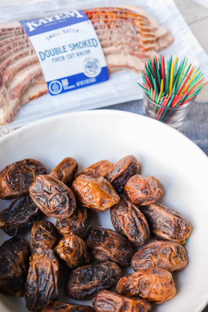 Bacon Wrapped Dates