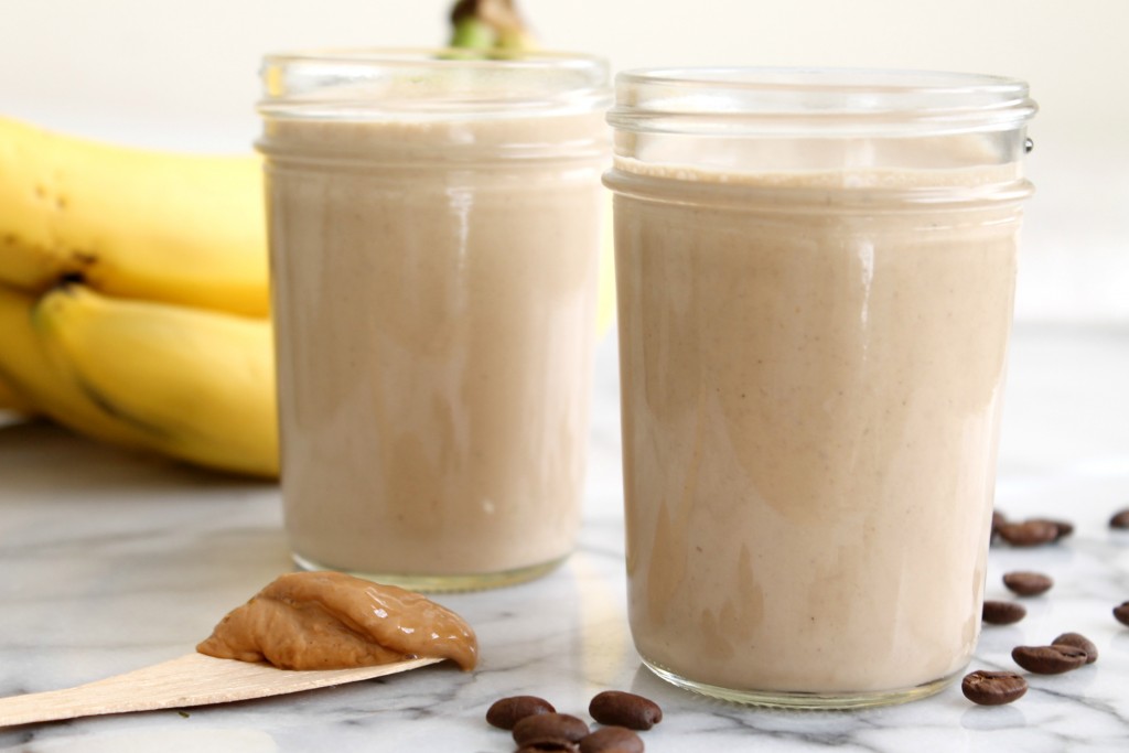 Banana Coffee Cashew Smoothie