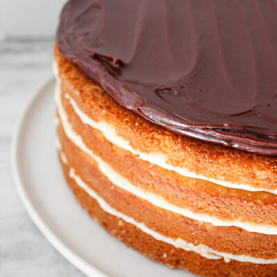 Boston Cream Pie Cake