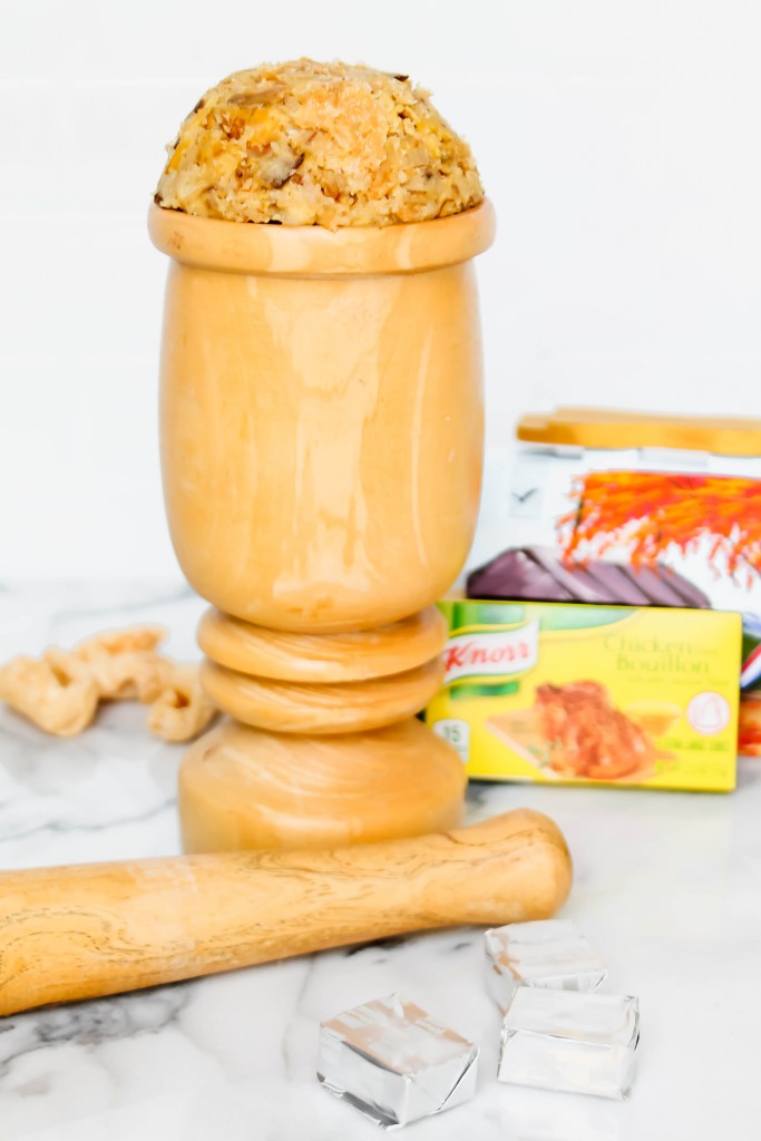 Caramelized Onion Chicken Mofongo-6