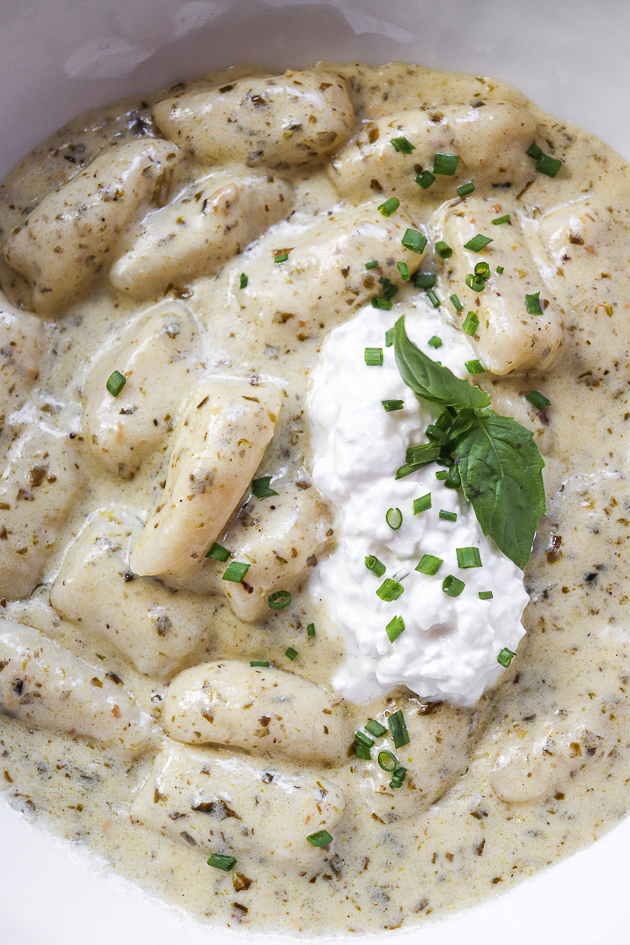 Cottage Cheese Gnocchi