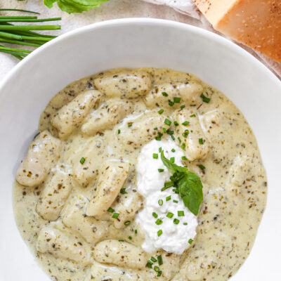 Cottage Cheese Gnocchi