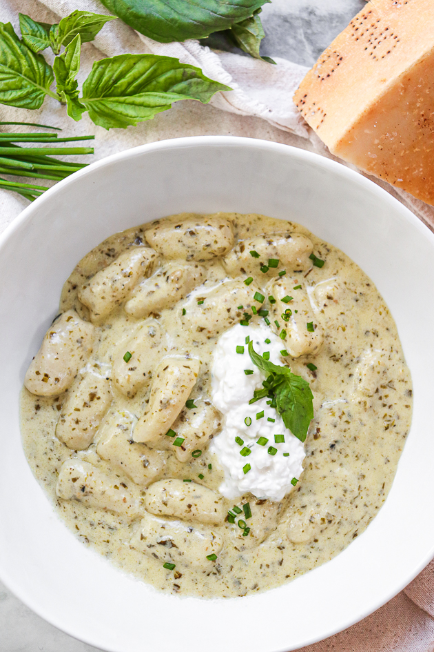 Cottage Cheese Gnocchi