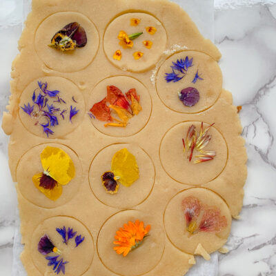 Edible Flower Cookies 3