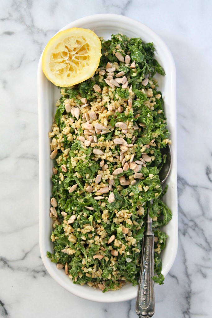 Recreate this unique and delicious Tahini Turmeric Dressing at home and dress kale, grains, and your arugula with it! Recipe on CookingWithBooks.net