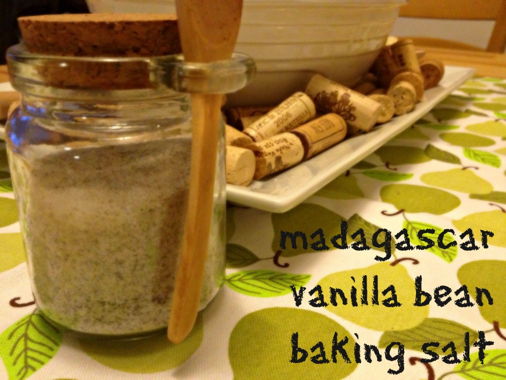 Madagascar Vanilla Bean Baking Salt