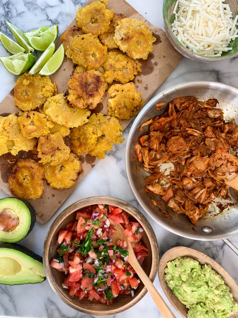 Jackfruit Tostones Nachos