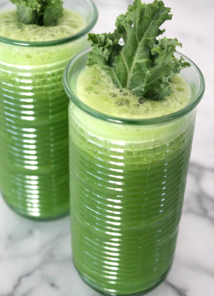 Kale-Cabbage Green Juice