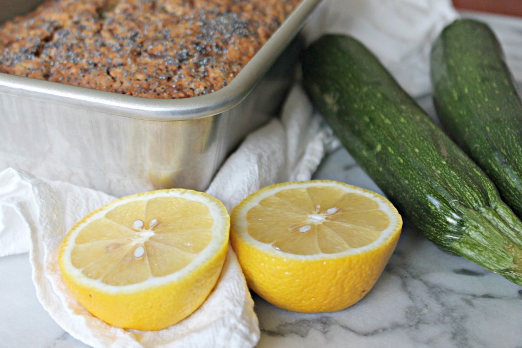 This recipe for Lemon Poppyseed Zucchini Bread is perfect for summer squash! 