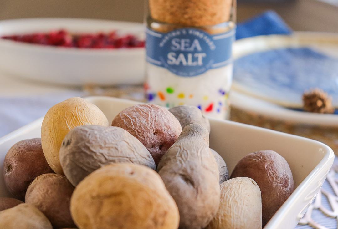 Salt Potatoes with Martha’s Vineyard Premium Sea Salt