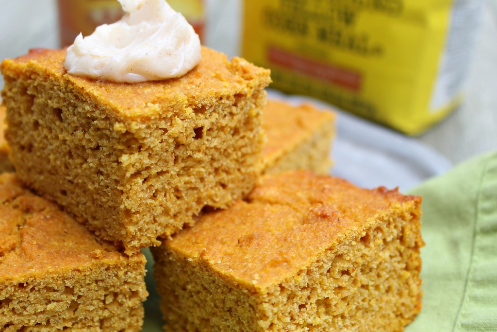 One Bowl Pumpkin Cornbread
