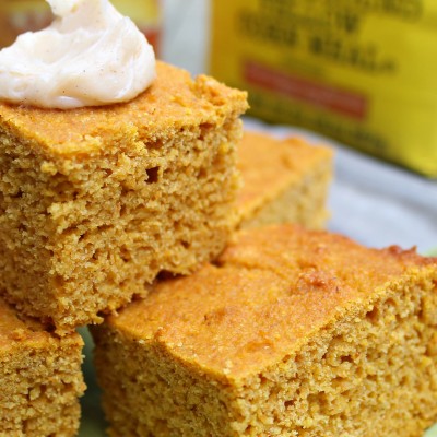 One Bowl Pumpkin Cornbread