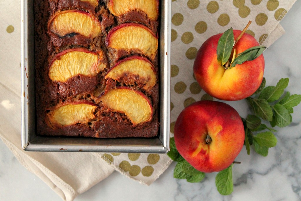 Summer Peach Banana Bread