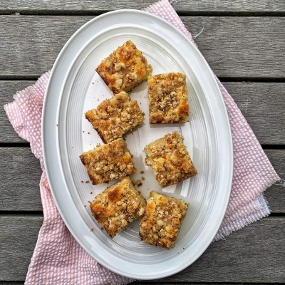 Pear Oatmeal Coffee Cake 9189