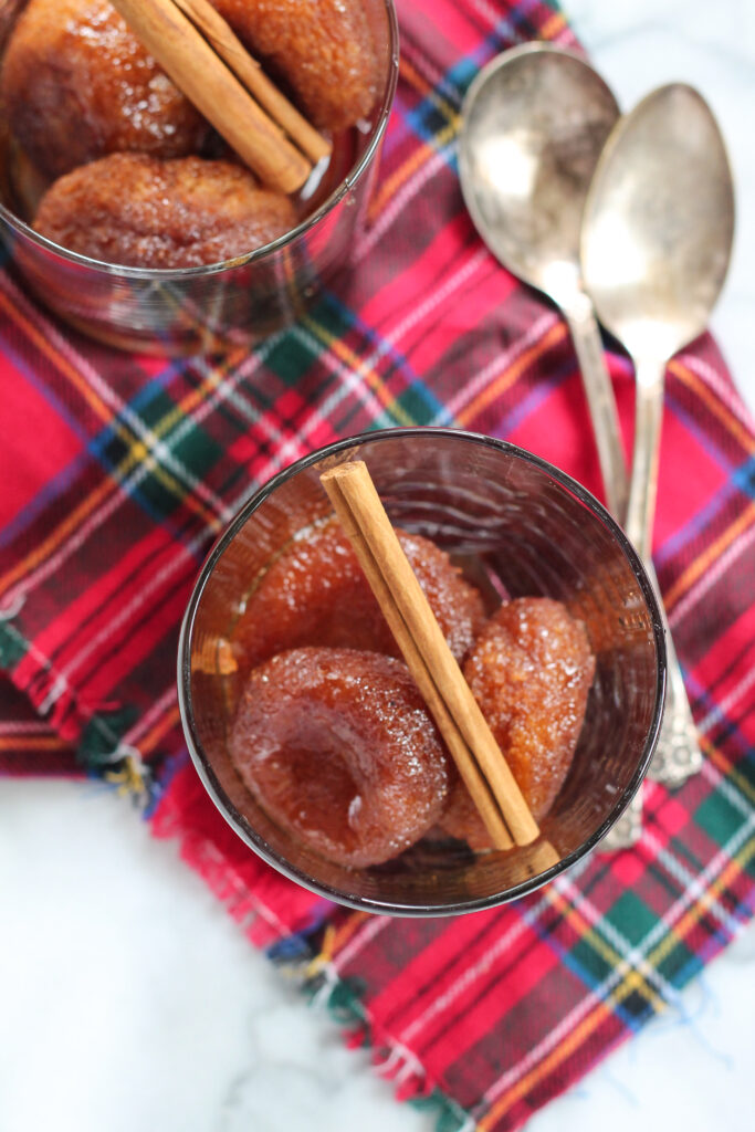 Yucca ‘Beignets’ in Spiced Syrup