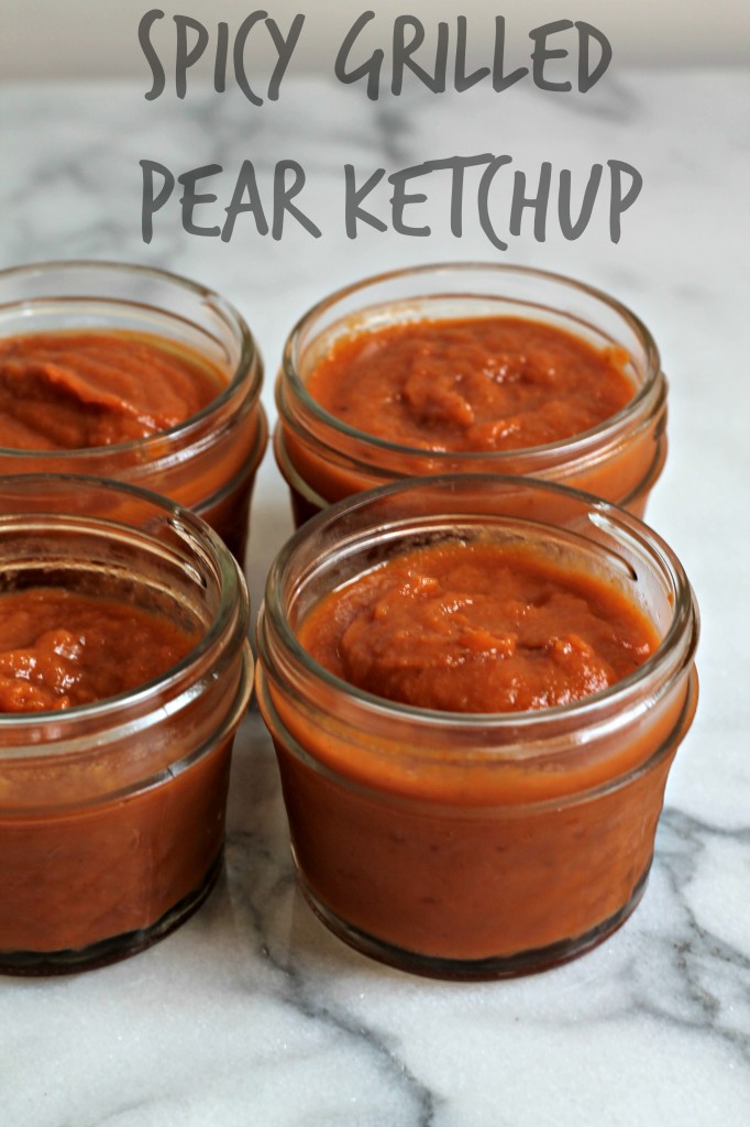 Spicy Grilled Pear Ketchup 4