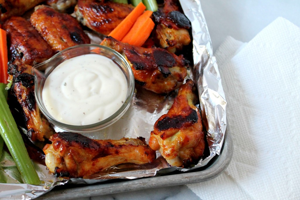 Sweet & Spicy Glazed Wings