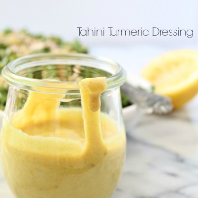 Tahini Turmeric Dressing