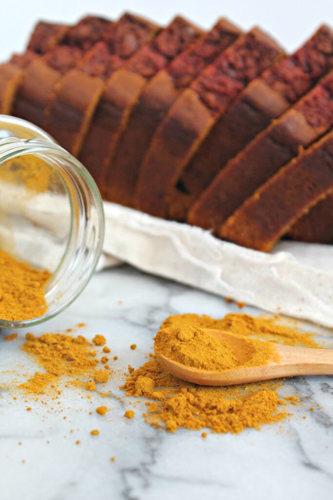 Turmeric Chai Pumpkin Bread recipe