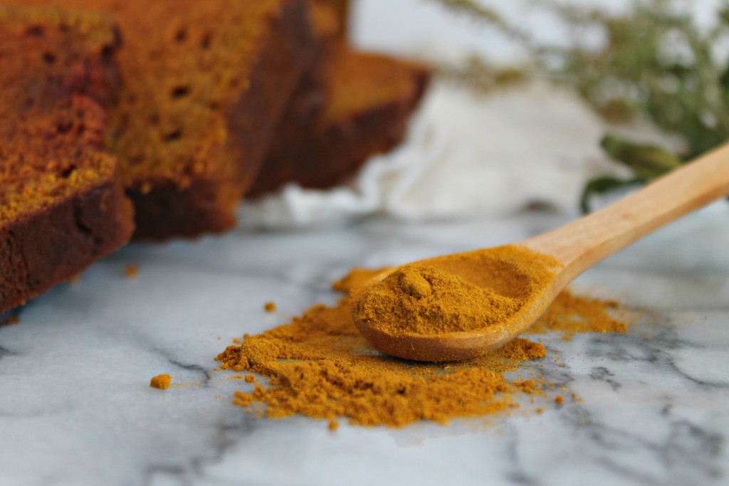 Turmeric Chai Pumpkin Bread recipe