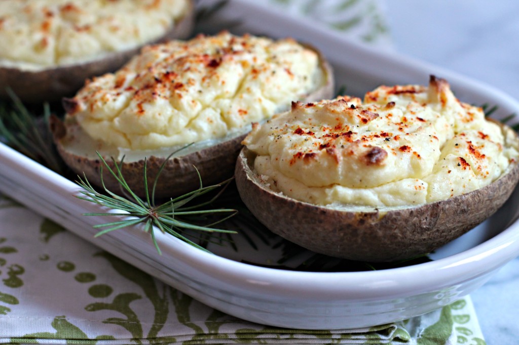 Twice-Baked Boursin Cheese Potatoes