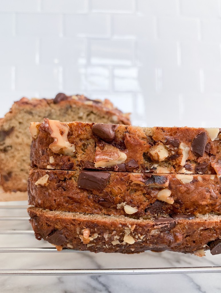 Walnut Chocolate Banana Bread-5