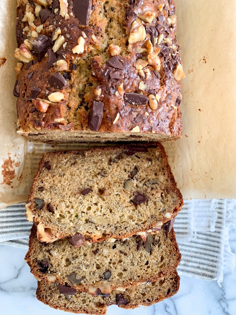 Walnut Chocolate Banana Bread-6