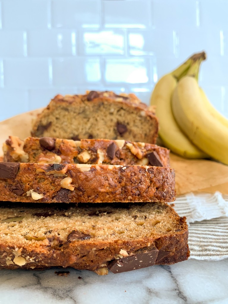 Walnut Chocolate Banana Bread-7