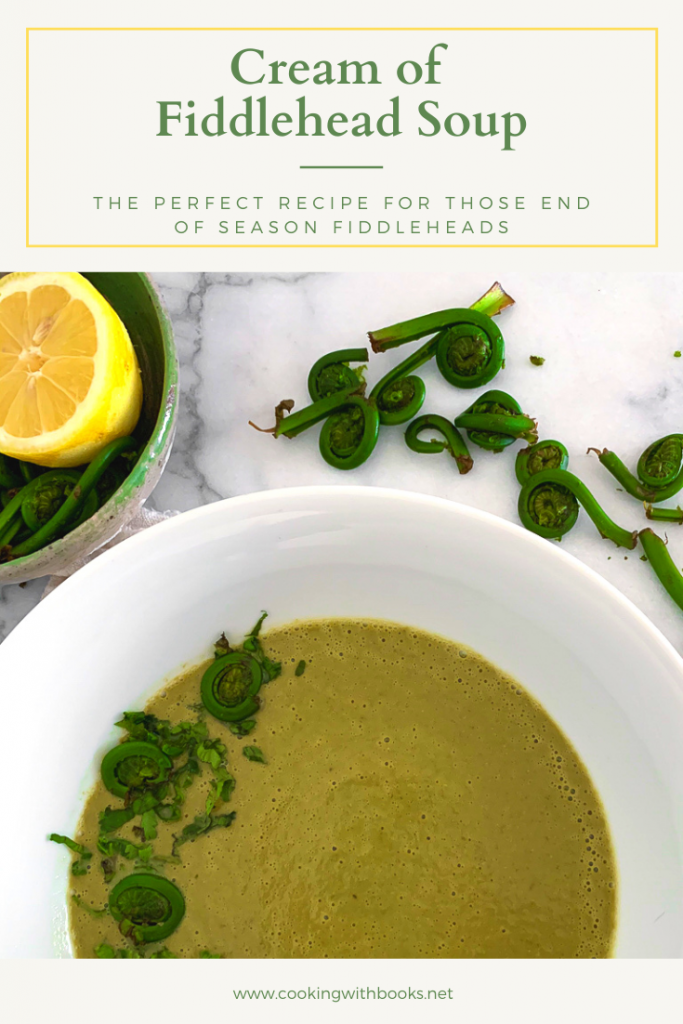 Cream of Fiddlehead Soup