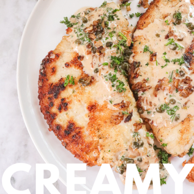Creamy Skate Piccata