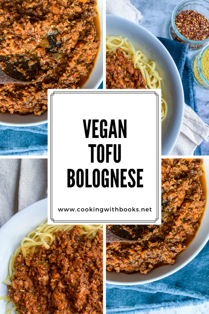 Vegan Tofu Bolognese